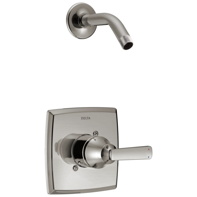 Delta Ashlyn Stainless 1-handle Shower Faucet Valve Included