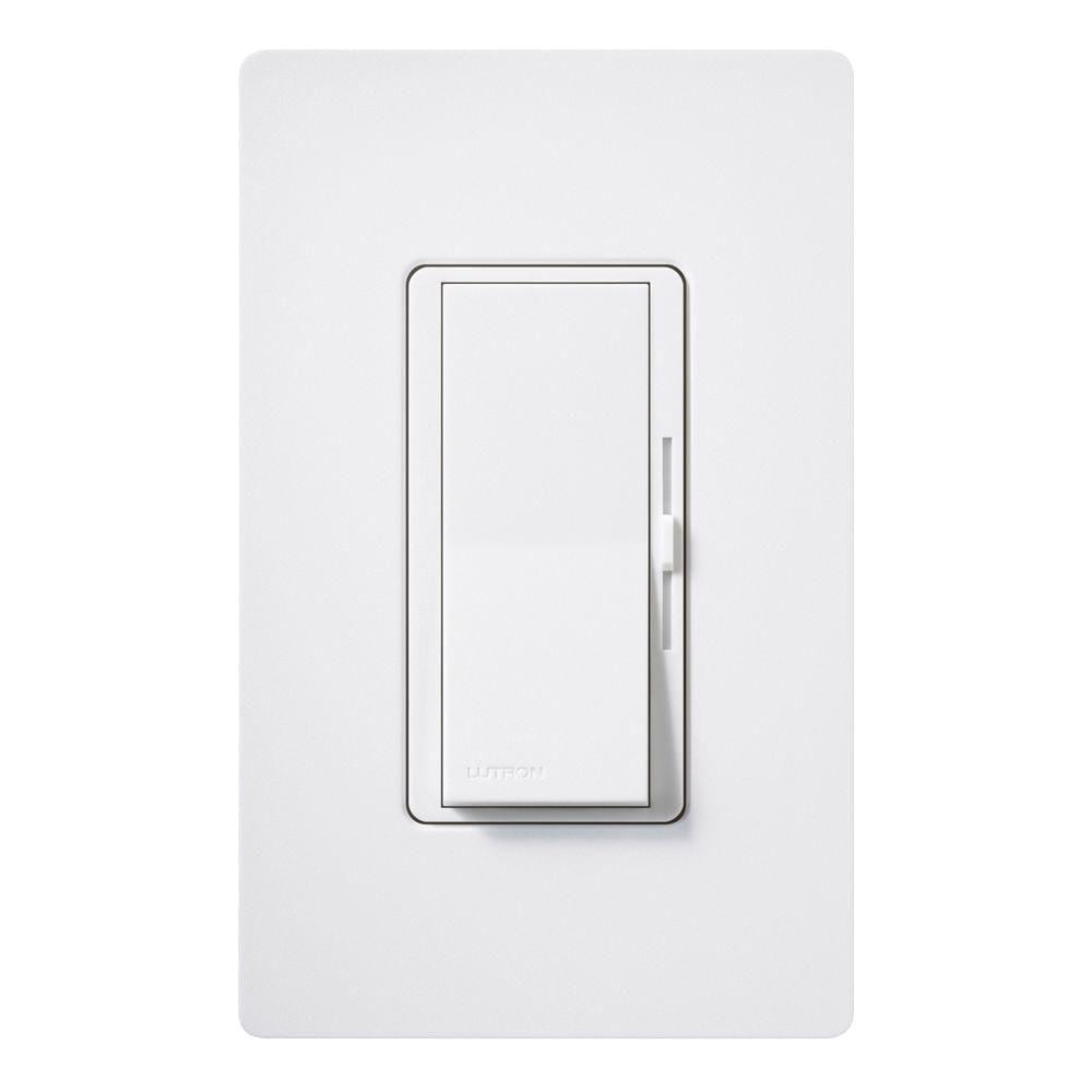 Diva Electronic Low Voltage Single-pole/3-way Rocker Light dimmer switch Snow - Image 5