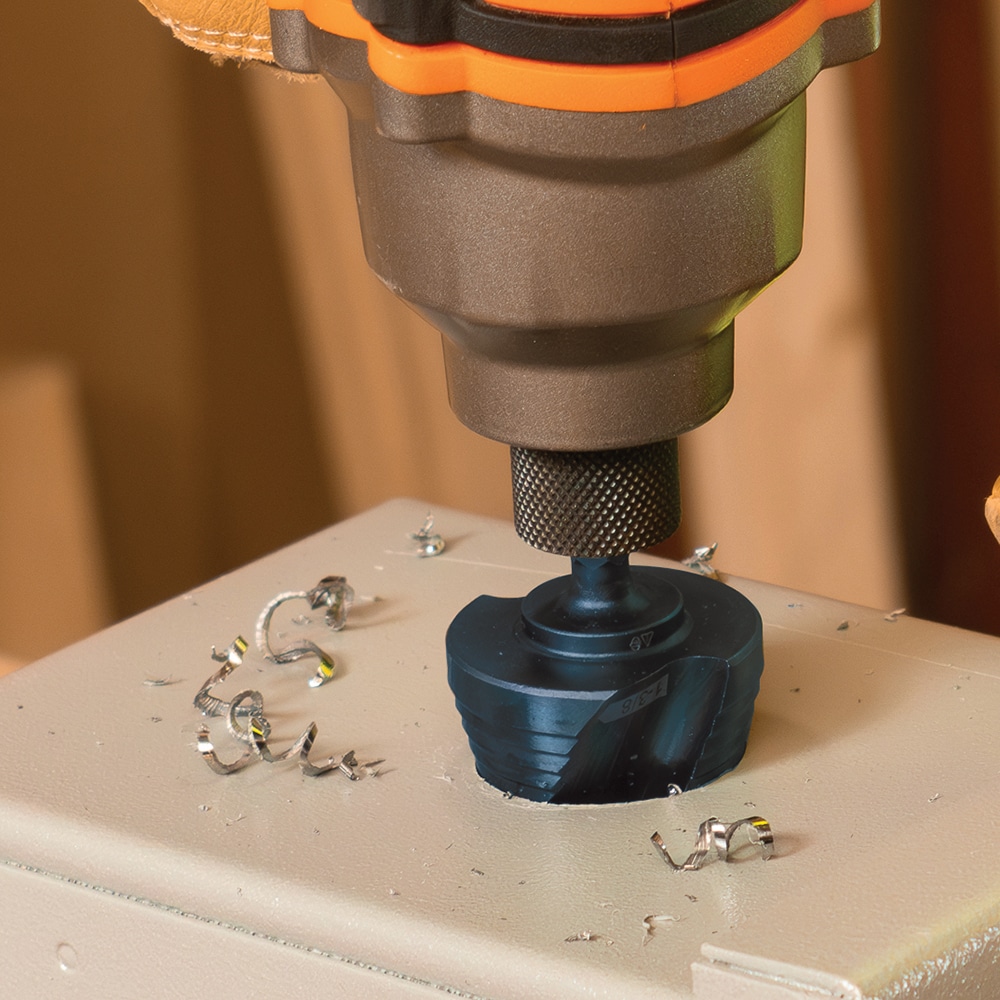 Premium Electrician's Quick Release Step Bit Set, 3 Piece - Image 4