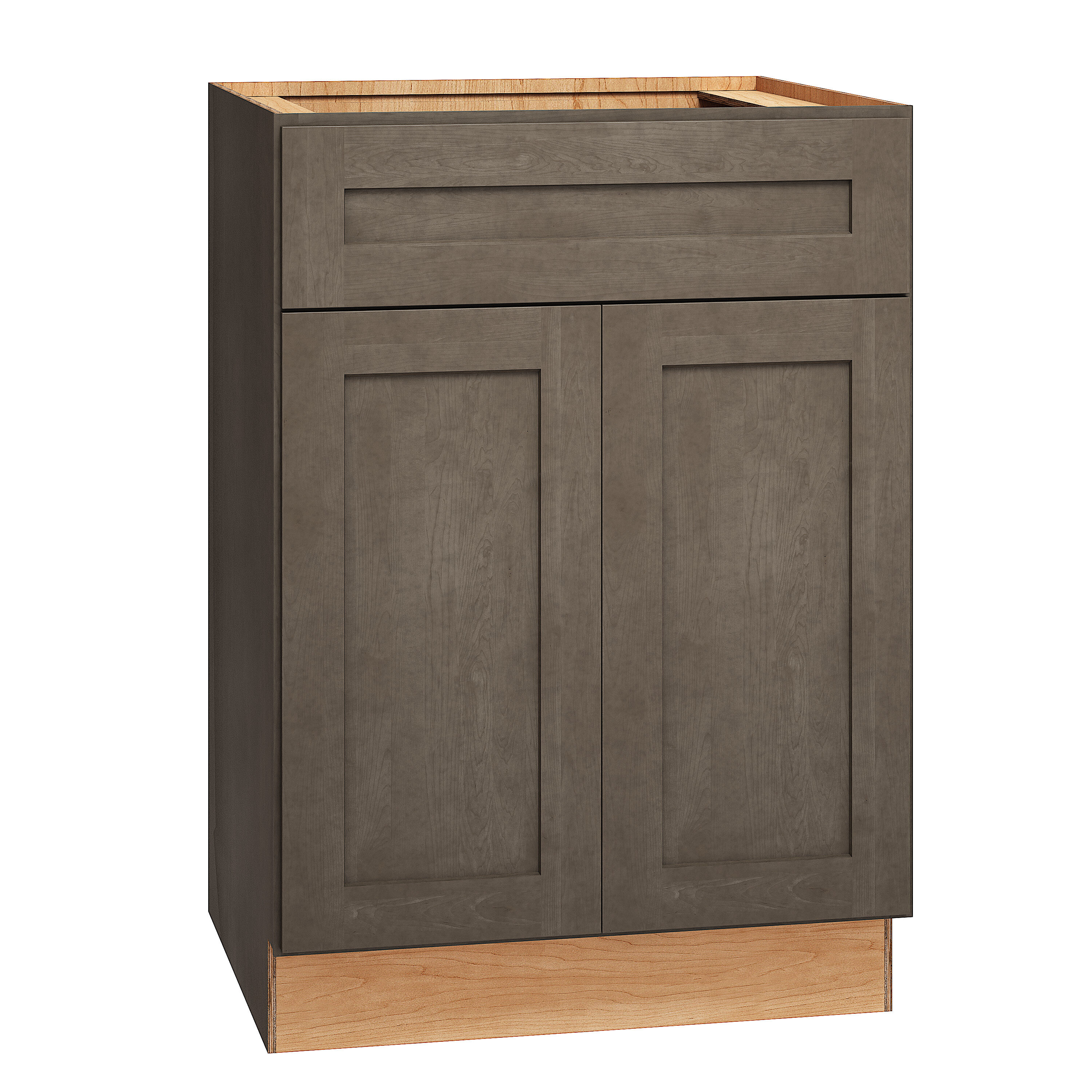 Jamestown 24-in Colt Brown Bathroom Vanity Base Cabinet without Top