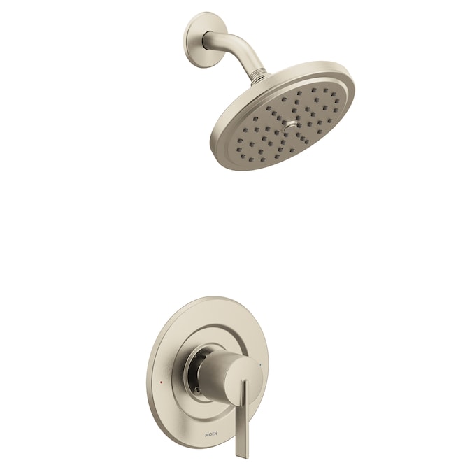 Moen Cia Brushed Nickel 1-handle Single Function Round Shower Faucet