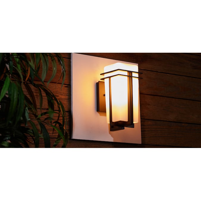 Kichler Tremillo 1-Light 11.75-in H Black Outdoor Wall Light - Image 3