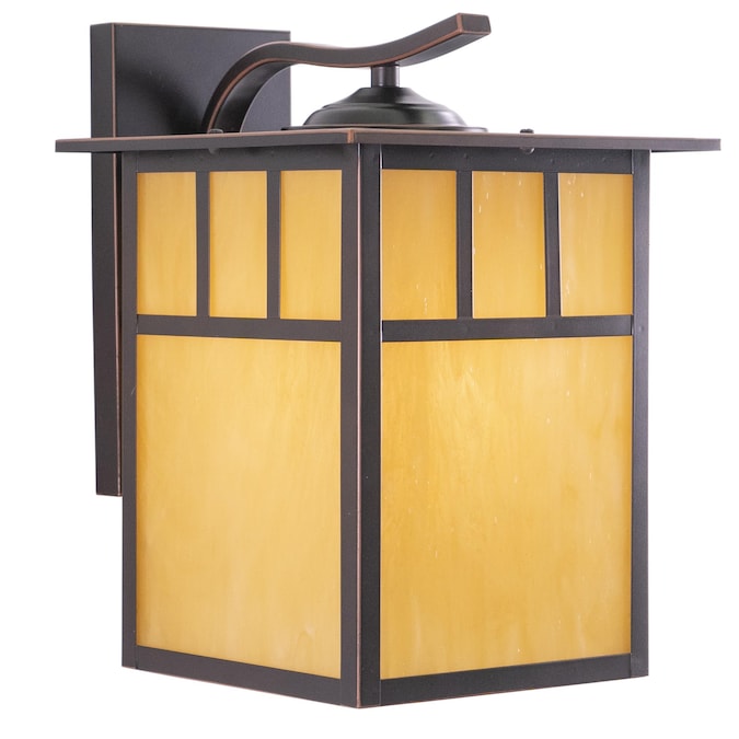 Cascadia Mission 1-Light 12.5-in H Bronze Outdoor Wall Light