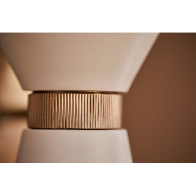 Kichler Phix 8.75-in W 2-Light Multiple Finishes Gold Modern/Contemporary Incandescent Wall Sconce - Image 7