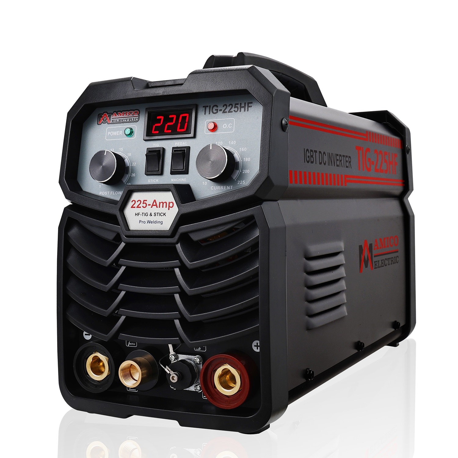 120 or 230 -Volt 225 -Amp Air Cooled TIG Welder