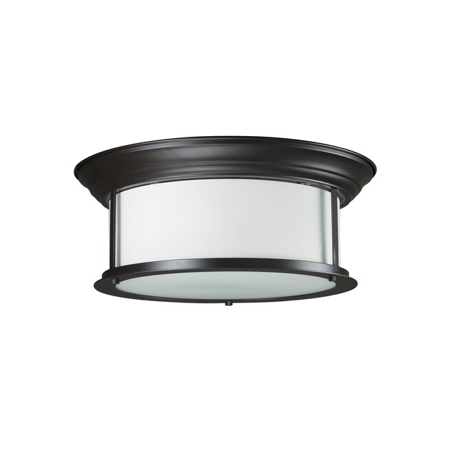Z-Lite Sonna 1-Light Matte Bronze Flush Mount Light
