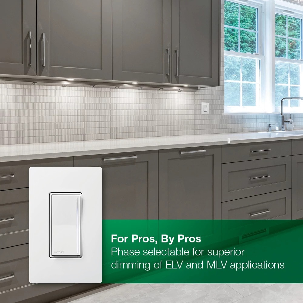 Sunnata Pro LED+ Multi-Location LED Illuminated ELV Touch Master Dimmer Sage - Image 4