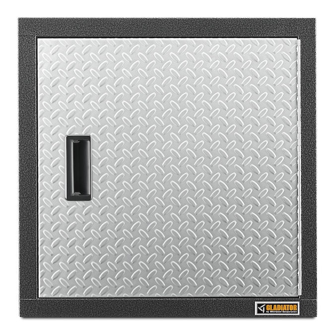 Gladiator Premier Wall GearBox 24-in W x 24-in H x 12-in D Wall-mounted Steel Garage Cabinet in Gray