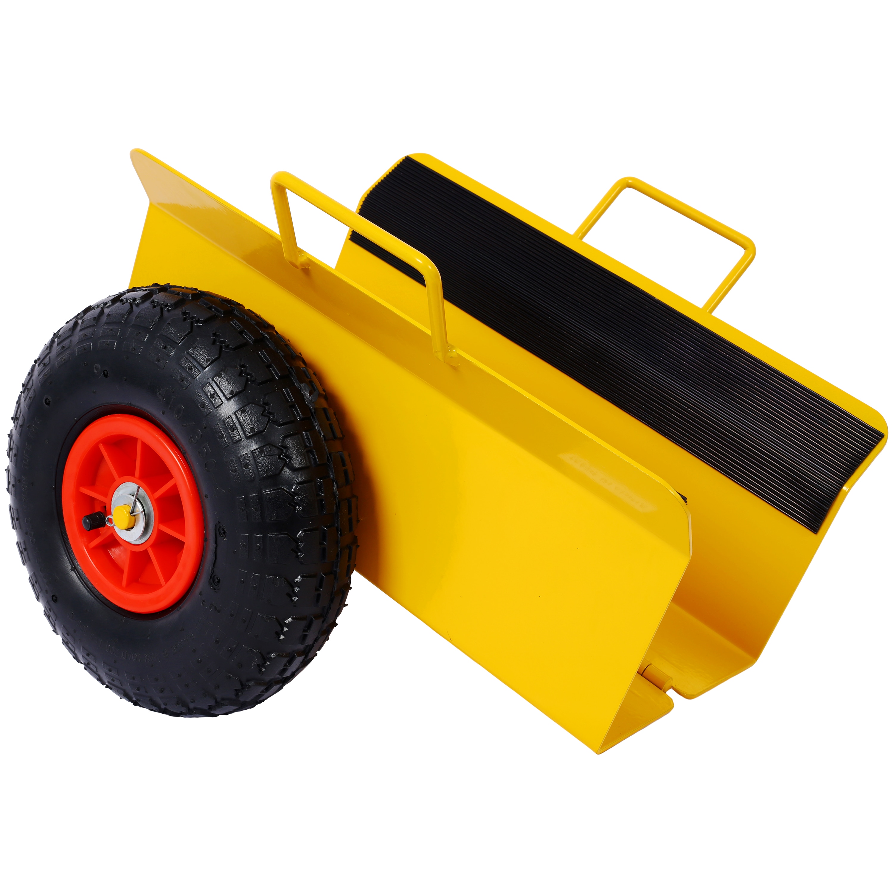 Hand Truck in Yellow with a Handle