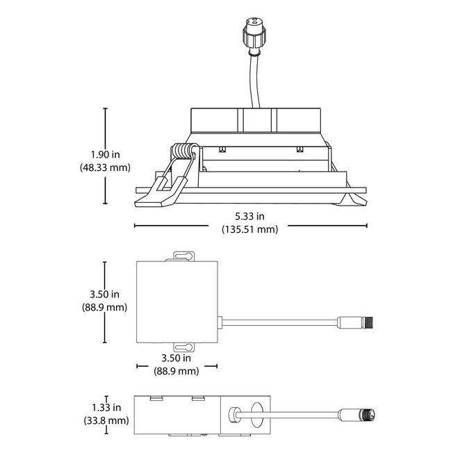 Nicor Lighting DGD4 Oil-Rubbed Bronze 983-Lumen Soft White Round Dimmable LED Canless Recessed Downlight - Image 9