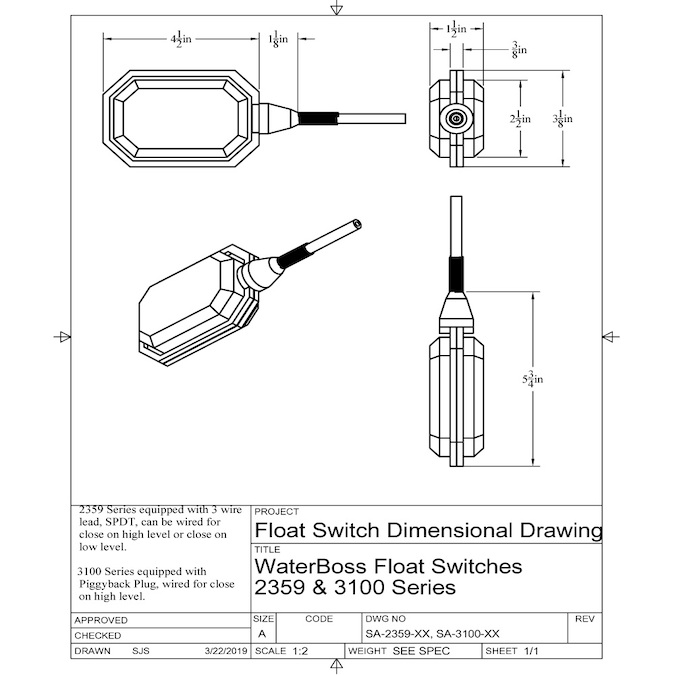 Sump Alarm Indoor and Outdoor High-Water Alarm - Polycarbonate Water Pump Alarm for Sump Pumps, Water Tanks, Lift Stations - Image 5
