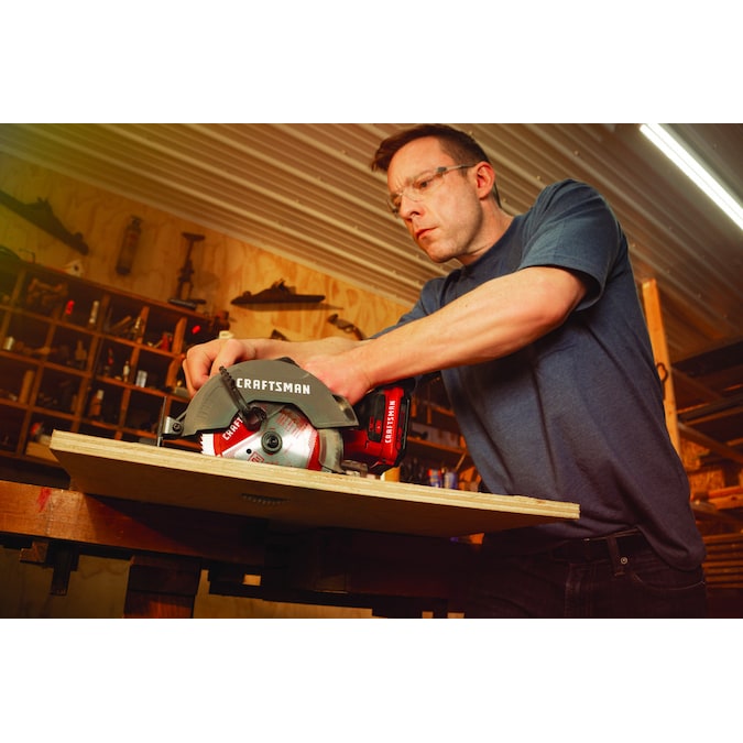 CRAFTSMAN V20 20-volt Max 6-1/2-in Cordless Circular Saw Kit (1-Battery & Charger Included) - Image 15