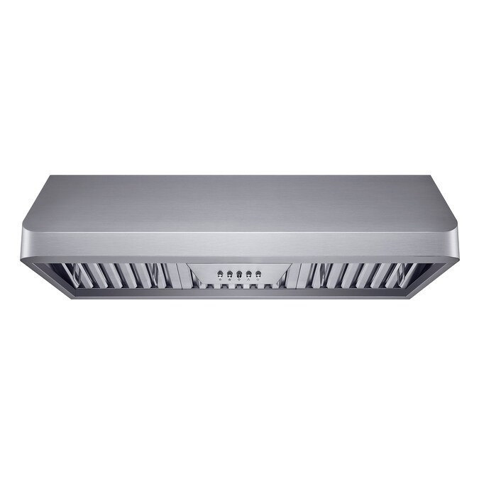 Winflo 36-in 330-CFM Ducted Stainless Steel Under Cabinet Range Hoods Undercabinet Mount