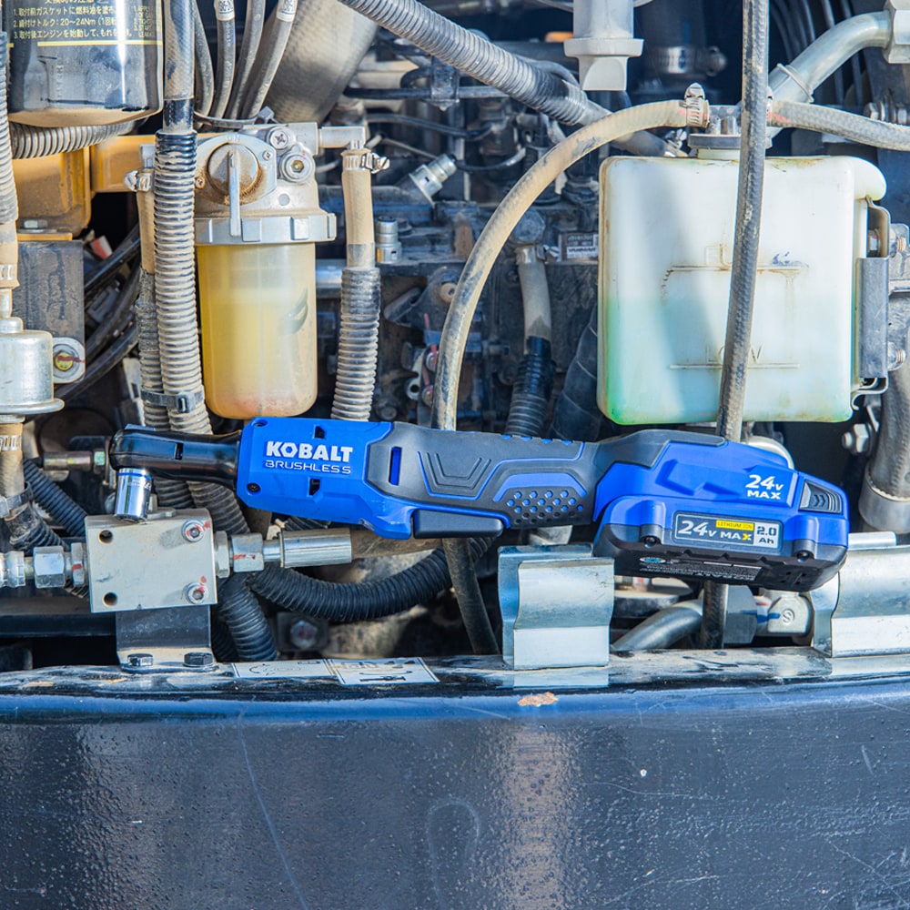 24-volt Variable Speed Brushless 3/8-in Drive Cordless Ratchet Wrench - Image 17