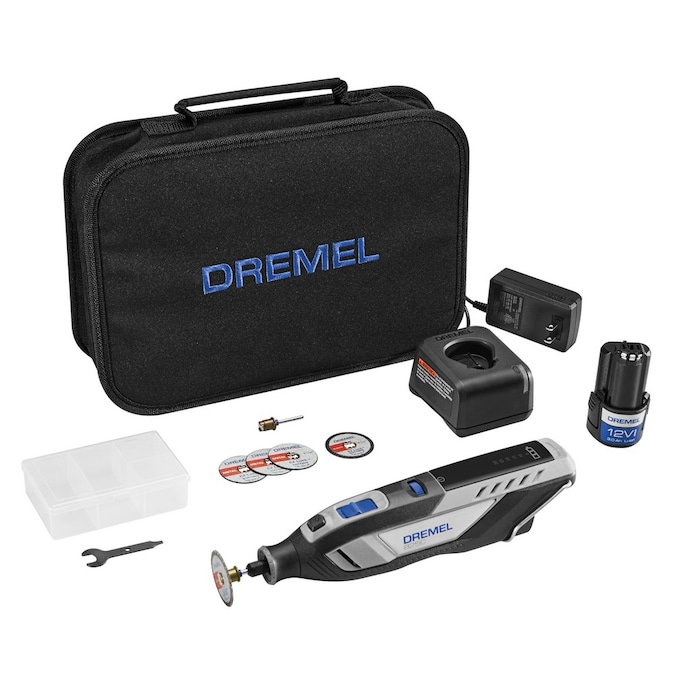 Dremel 8250 Brushless Variable Speed Cordless 12-volt 3-Amp Multipurpose Rotary Tool Kit