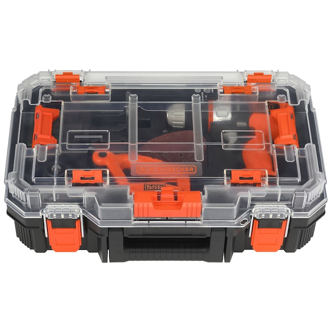 BLACK+DECKER 20-volt Max 4-Tool Power Tool Combo Kit with Hard Case (1-Battery Included and Charger Included) - Image 2