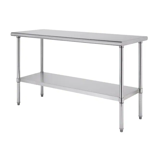 TRINITY 60-in L x 34.65-in H Ecostorage Stainless Steel Work Bench