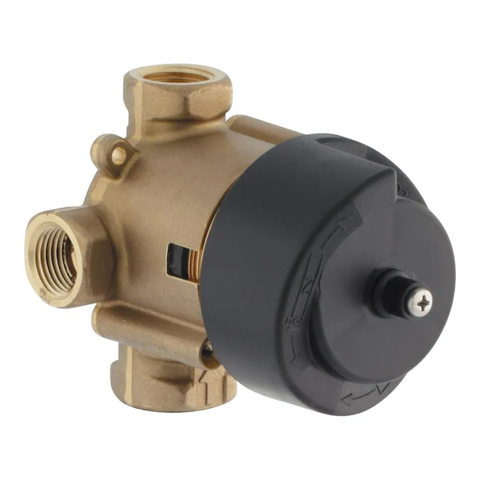 ER MasterShower 3/4-in ID FNPT x 1/2-in OD Fnpt Brass Transfer Valve
