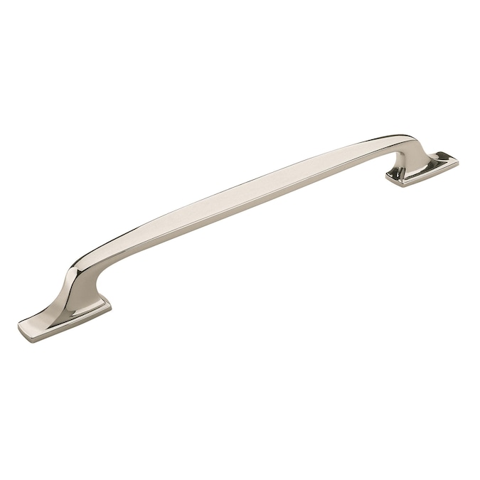Amerock Highland Ridge 12-in (305Mm) Center to Center Polished Nickel Arch Appliance For Use On Appliances Drawer Pulls