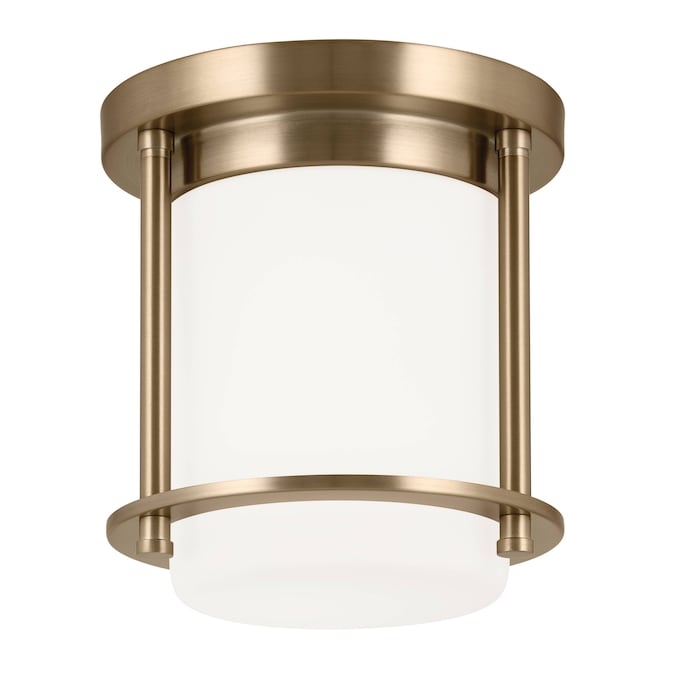 Kichler Brit 1-Light Gold Flush Mount Light