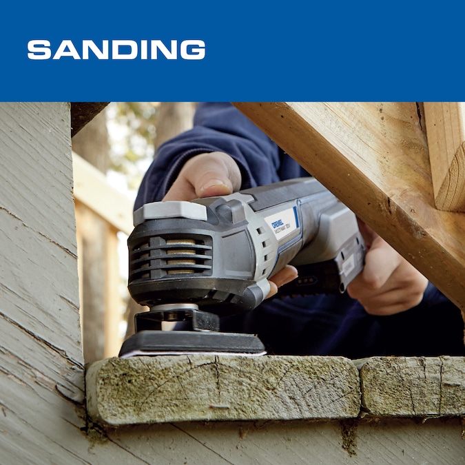 Dremel Multi-Max 20-volt Cordless 2-Amp Variable 8-Piece Oscillating Multi-Tool Kit with Soft Case (2-Batteries Included) - Image 7