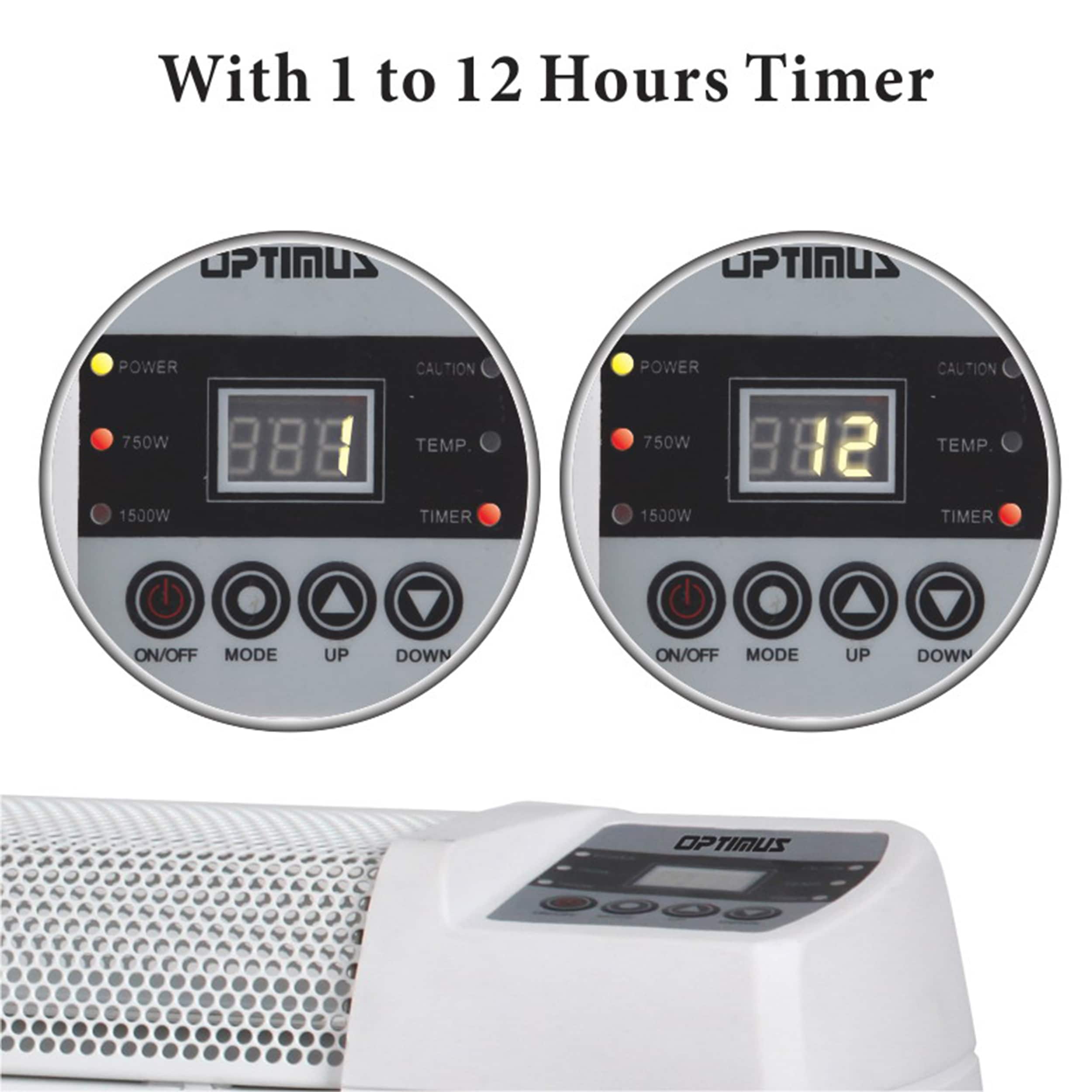 30-in 120-Volt 1500 -Watt Standard Electric Baseboard Heater - Image 5