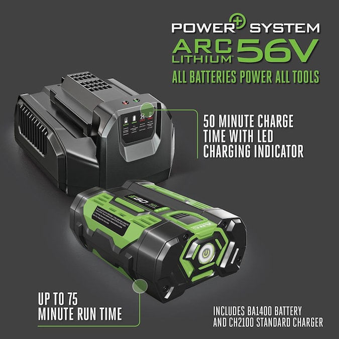 EGO POWER+ 56-volt 24-in Battery Hedge Trimmer 2.5 Ah (Battery and Charger Included) - Image 8