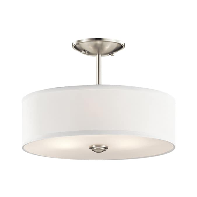 Kichler Shailene 3-Light Brushed Nickel Semi mount light