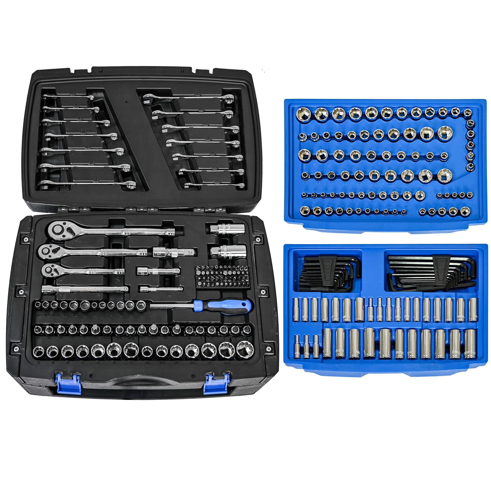 266 -Piece Metric Chrome Mechanics Tool Set with Hard Case - Image 4