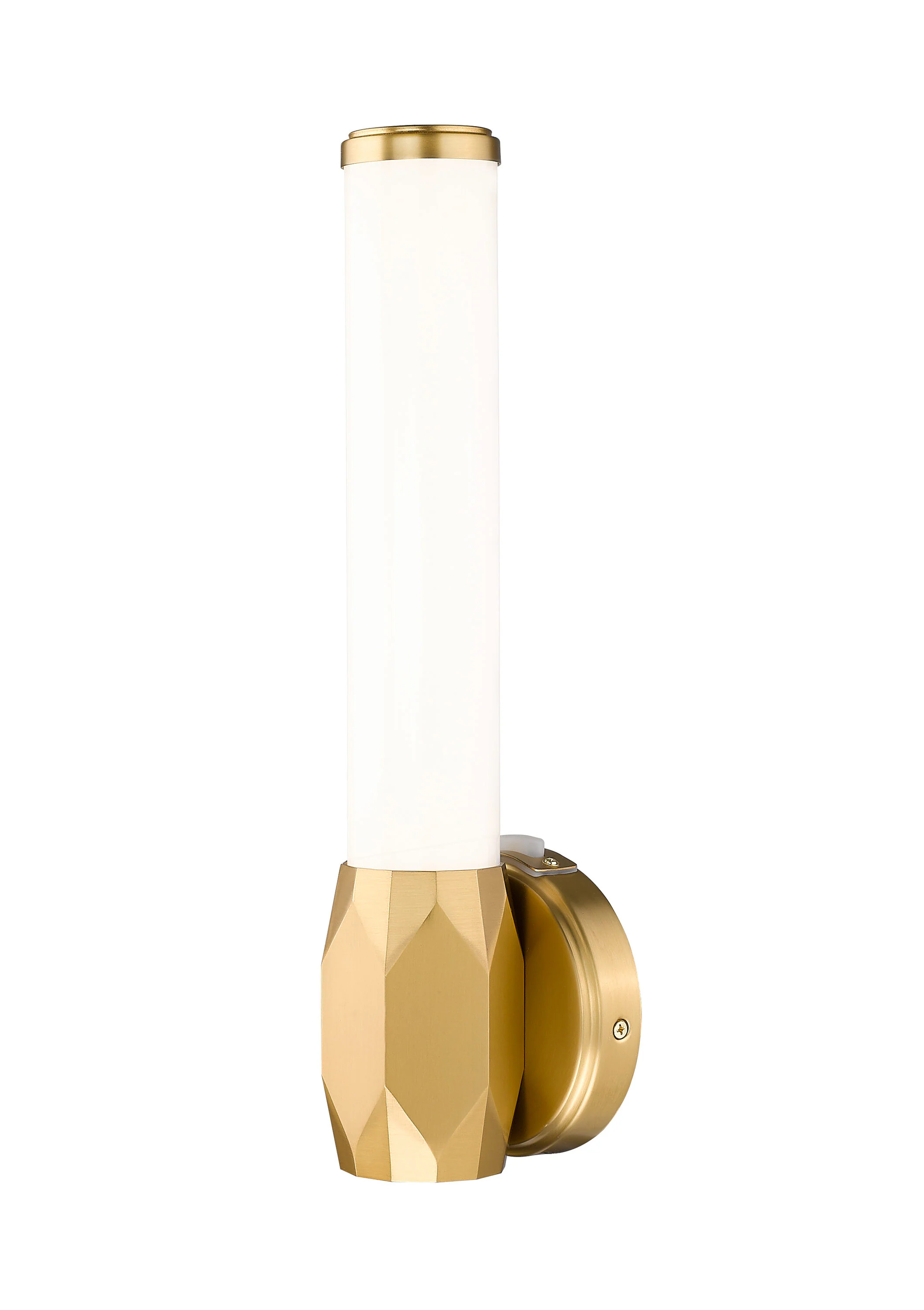 Cooper 4.75-in 1 -Light Brushed Gold Integrated LED Modern/contemporary Vanity light