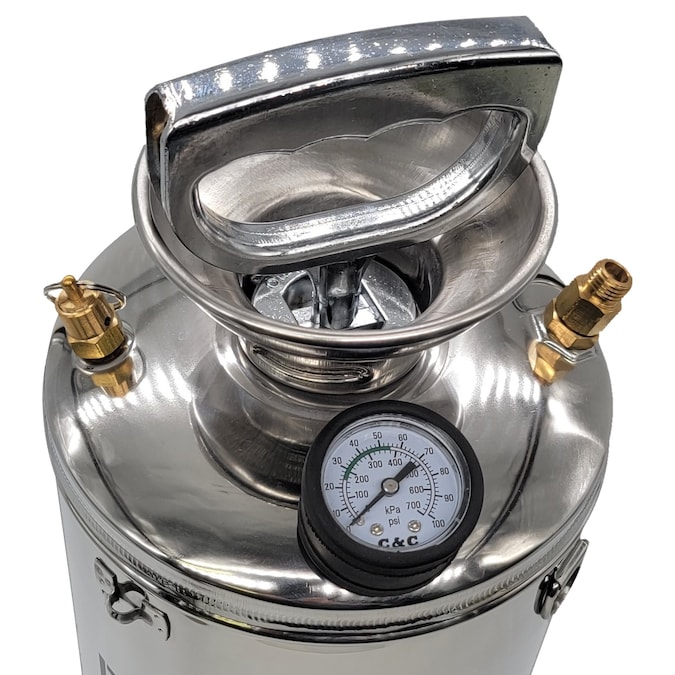 Foundation Armor 2-Gallon Stainless Steel Pump Sprayer - Image 2