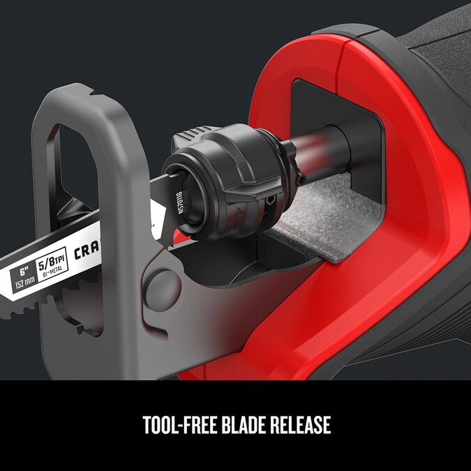 CRAFTSMAN V20 20-volt Max Variable Cordless Reciprocating Saw (Charger Included and Battery Included) - Image 3