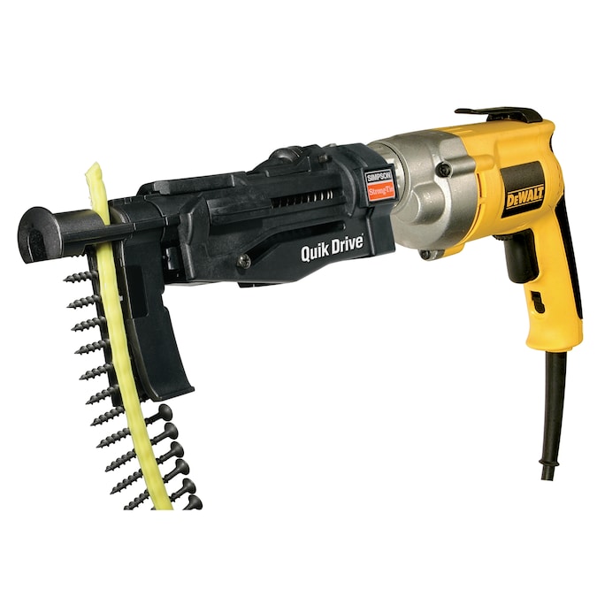 QUIK DRIVE BY SIMPSON STRONG TIE Quik Drive 6.5-Amp Collated Fastener Screw Gun Kit