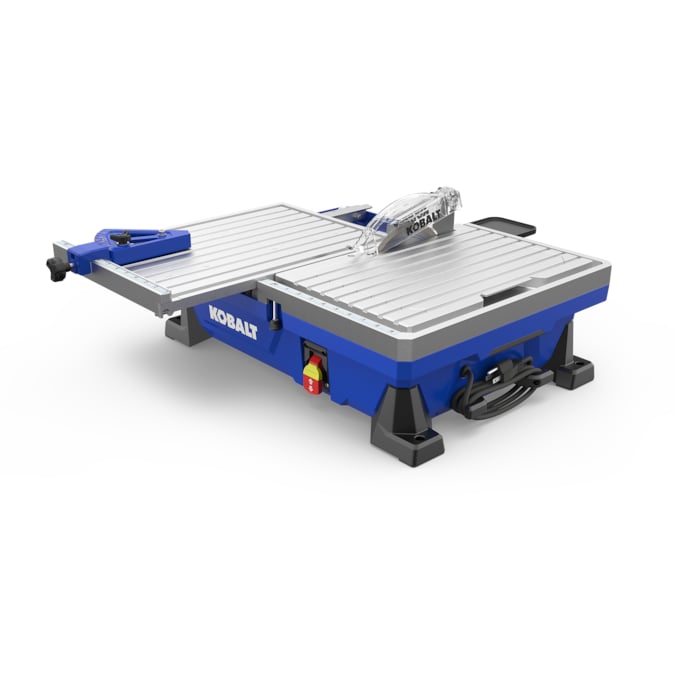 Kobalt 6-Amp 7-in-Blade Corded Wet Tabletop Sliding Table Tile Saw