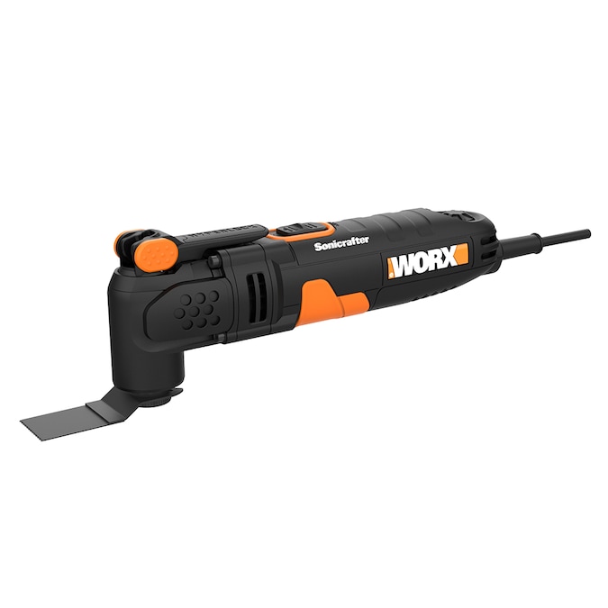 WORX Sonicrafter Corded 3-Amp Variable 30-Piece Oscillating Multi-Tool Kit with Soft Case