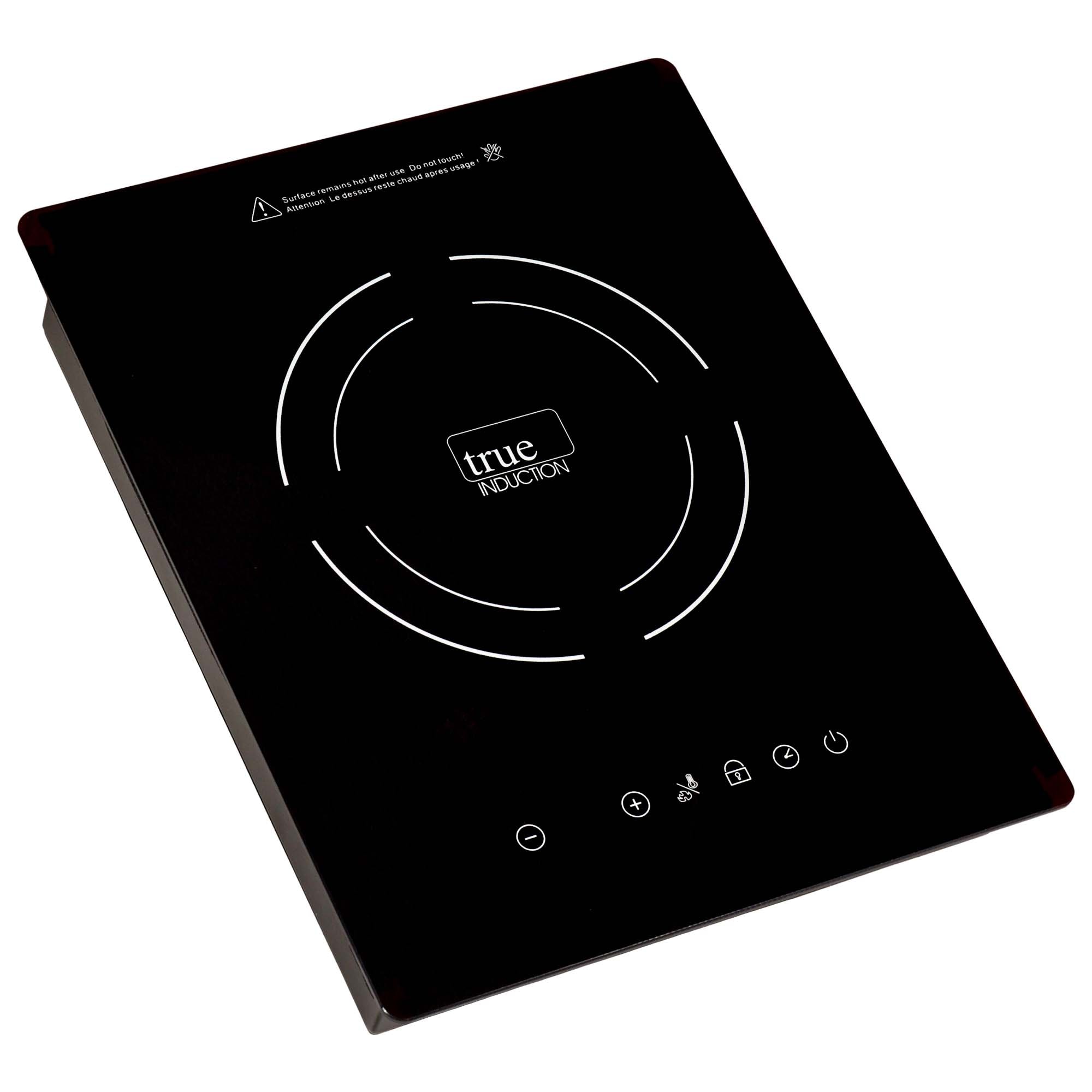 UL858 Certified 12-in Portable 1 Burner Black Induction Cooktop