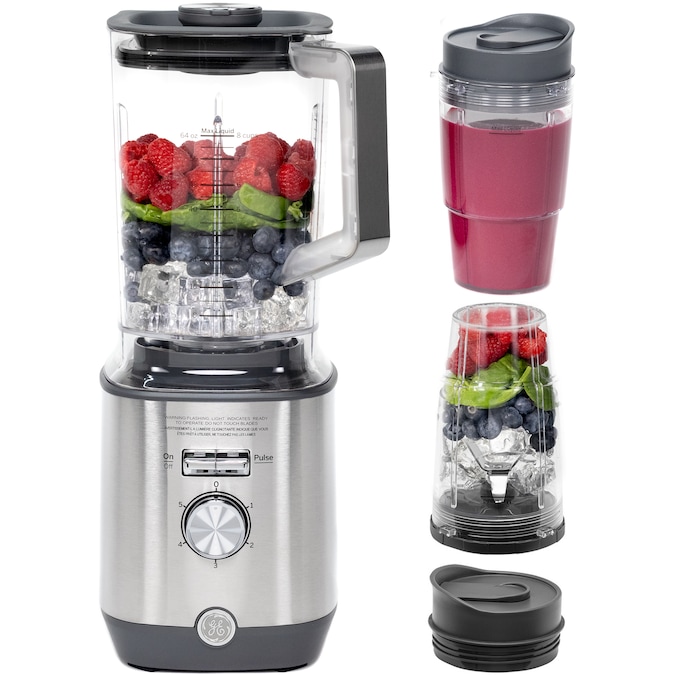 GE 64-oz 5-Speed Countertop Blender (Stainless Steel)