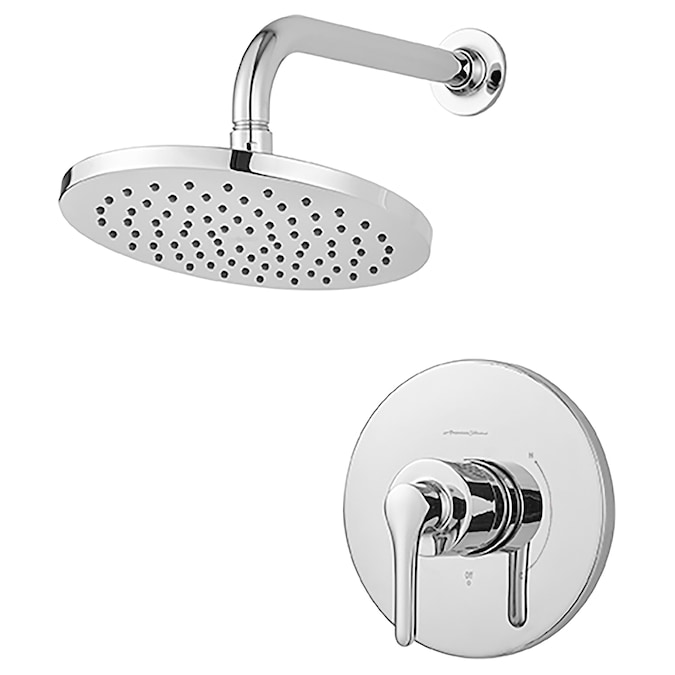 American Standard Studio s Polished Chrome 1-handle Single Function Round Shower Faucet - Image 5