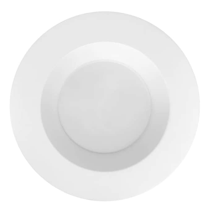 Luxrite White 5-in or 6-in 1100-Lumen Switchable Round Dimmable LED Canned Shower Recessed Downlight (16-Pack) - Image 7