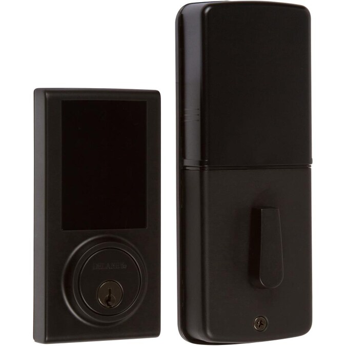 Delaney Hardware Digital Tuscany Bronze Single Cylinder Deadbolt