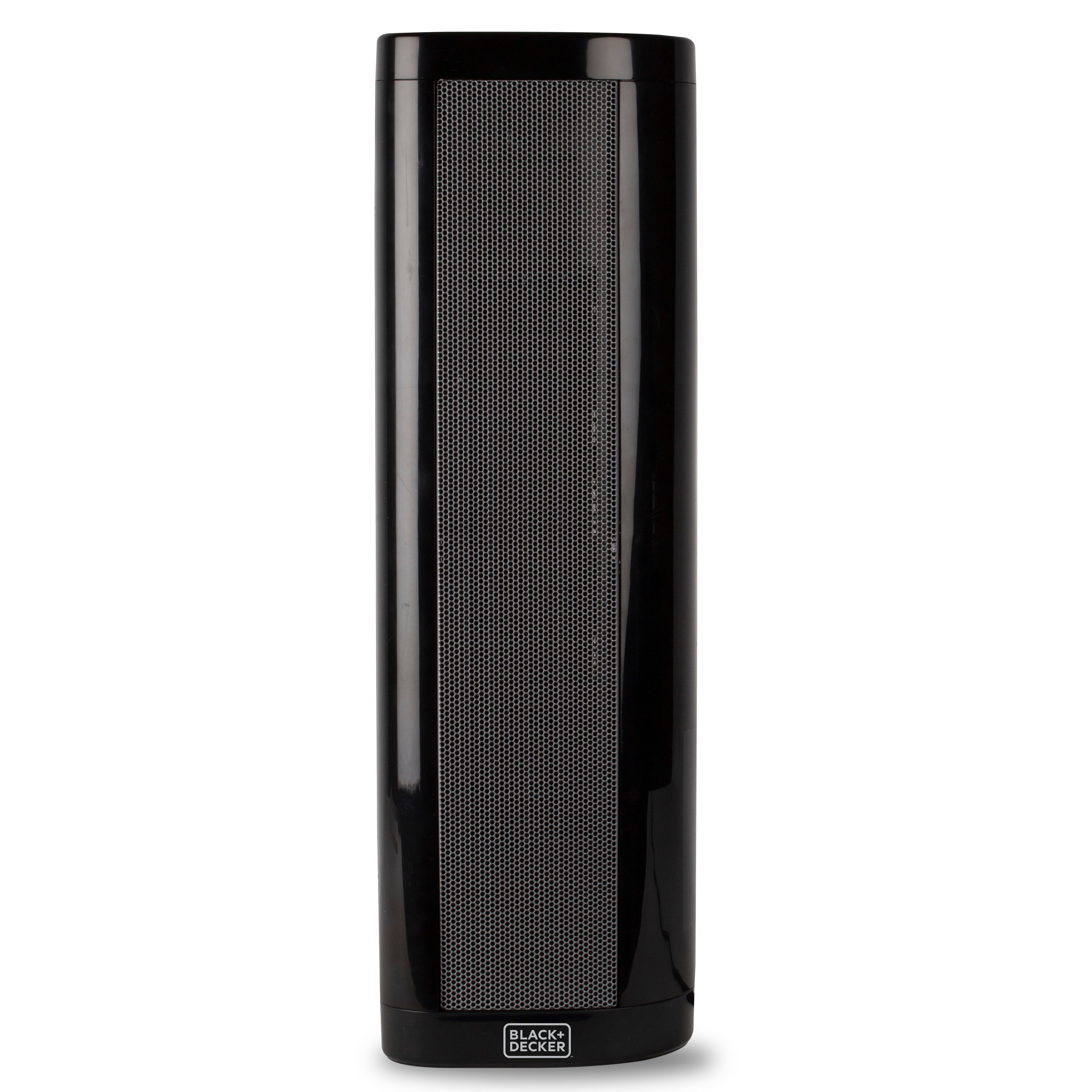 Up to 1500-Watt Ceramic Tower Indoor Electric Space Heater with Thermostat and Remote Included