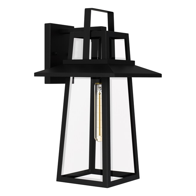 Quoizel Devonport 1-Light 18.5-in H Matte Black Outdoor Wall Light - Image 8