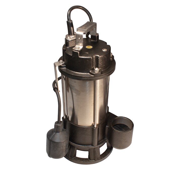 Burcam 3/4-HP 115-Volt 70-GPM Stainless Steel Sewage Sump Pump - Image 3
