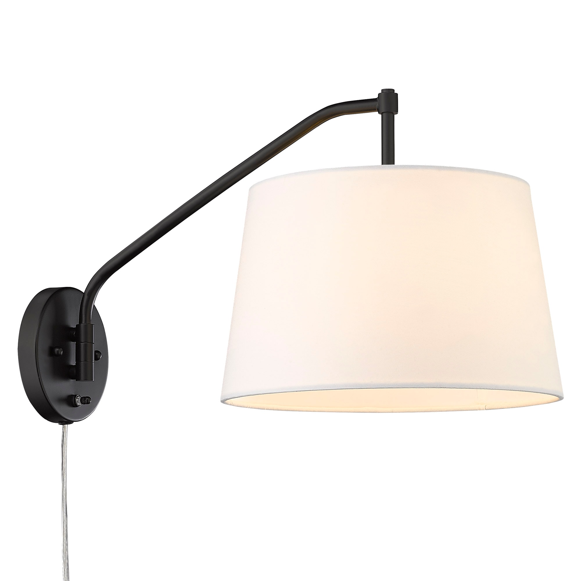 Ryleigh 12-in W 1 -Light Matte Black Wall Sconce