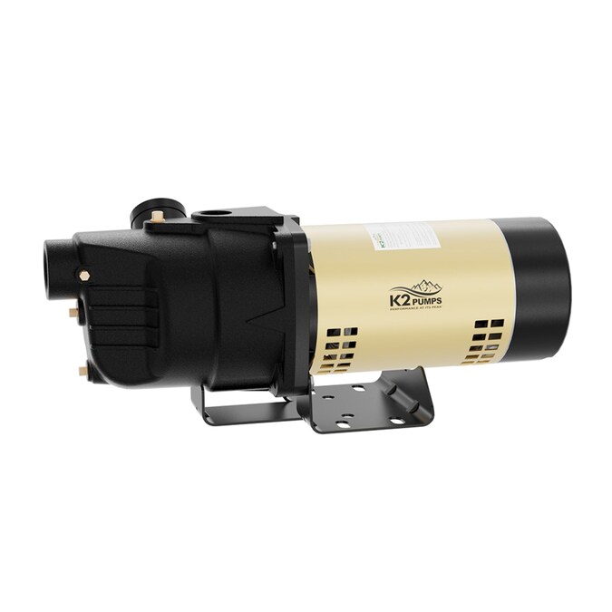 K2 Pumps 1/2-HP 115 and 230-Volt 8-GPM Cast Iron Shallow Well Jet Pump - Image 4