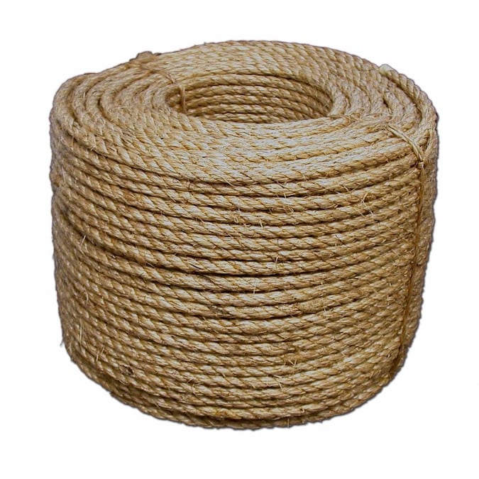 T.W. Evans Cordage 1-in x 300-ft Twisted Manila Rope (By-the-Roll)