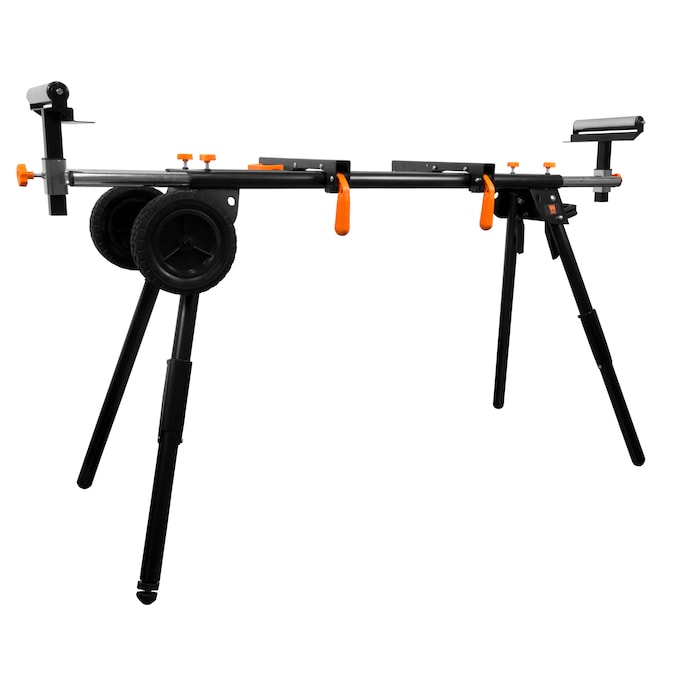 WEN Steel Adjustable Rolling Miter Saw Stand
