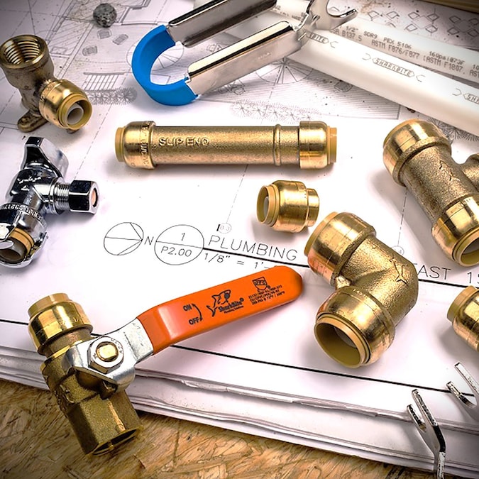 SharkBite 3/4-in Push-to-connect Brass Pressure Regulator Valve - Image 6