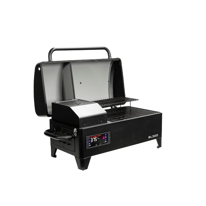 Louisiana Grills Wood Pellet S L Portable 333-Sq in Black and Silver Pellet Grill - Image 6