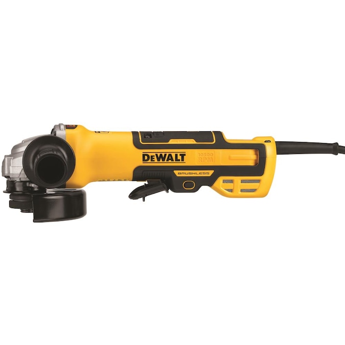 DEWALT 5-in 13 Amps Trigger Switch Brushless Corded Angle Grinder